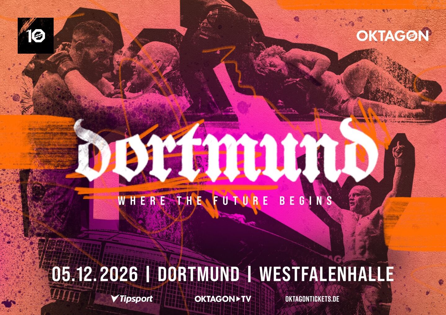 Am 05.12.2026 ist OKTAGON 99 wieder zu Gast in der Westfalenhalle