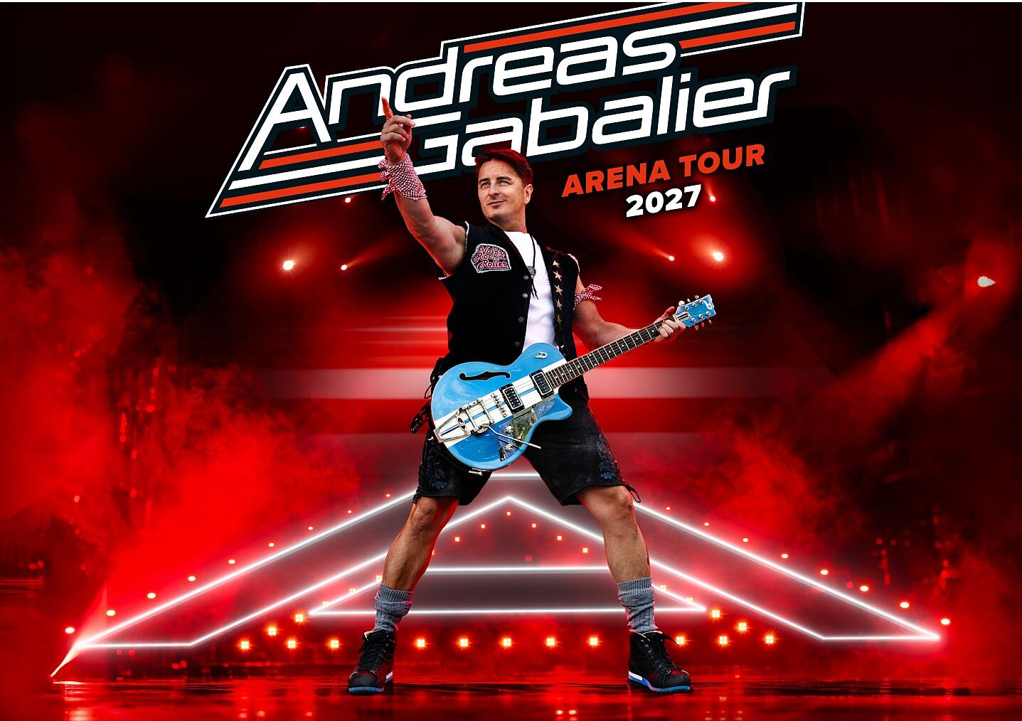 Am 19.11.2027 ist Andreas Gabalier zu Gast in der Westfalenhalle
