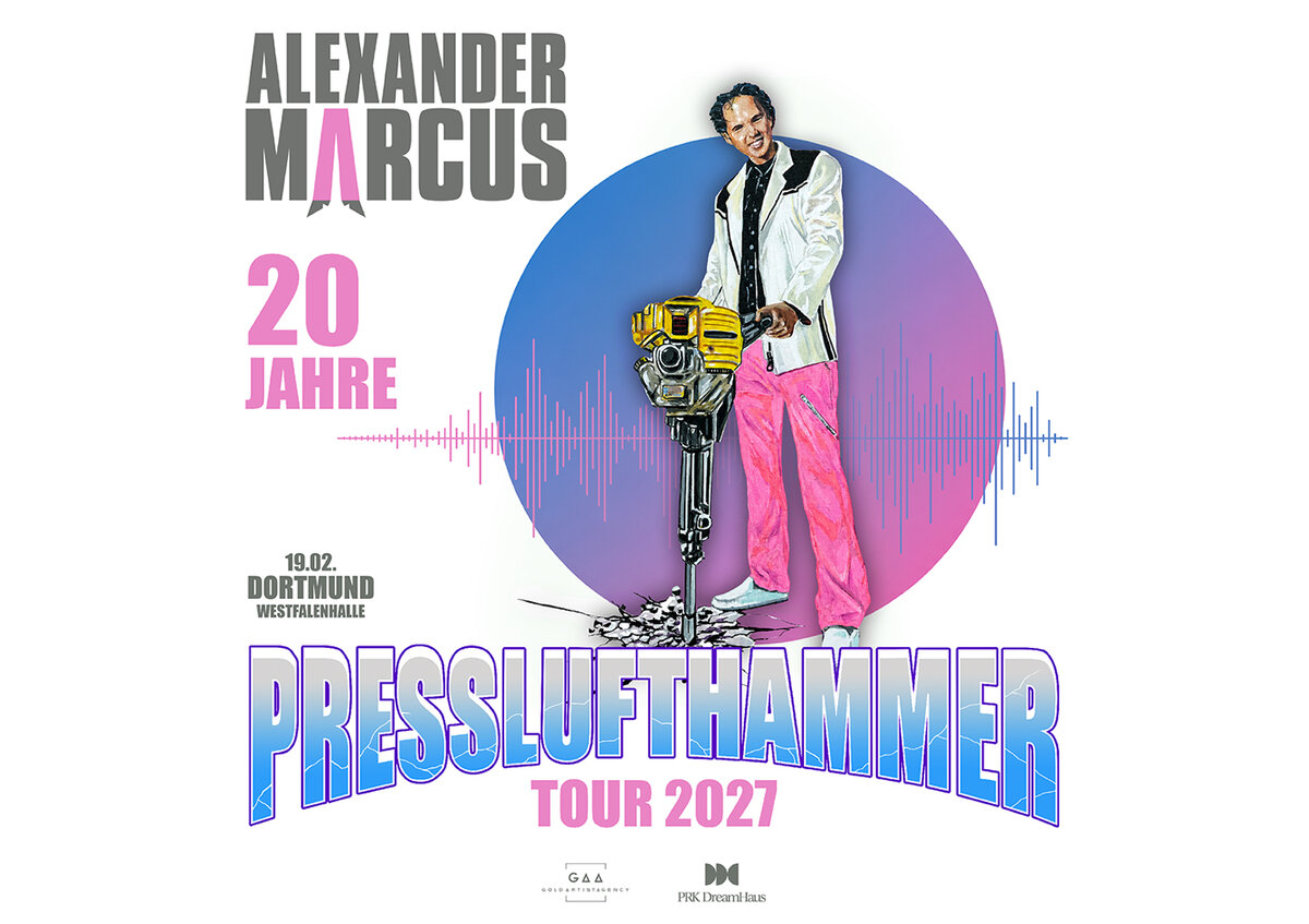 ALEXANDER MARCUS jetzt in der legendären großen Westfalenhalle Dortmund