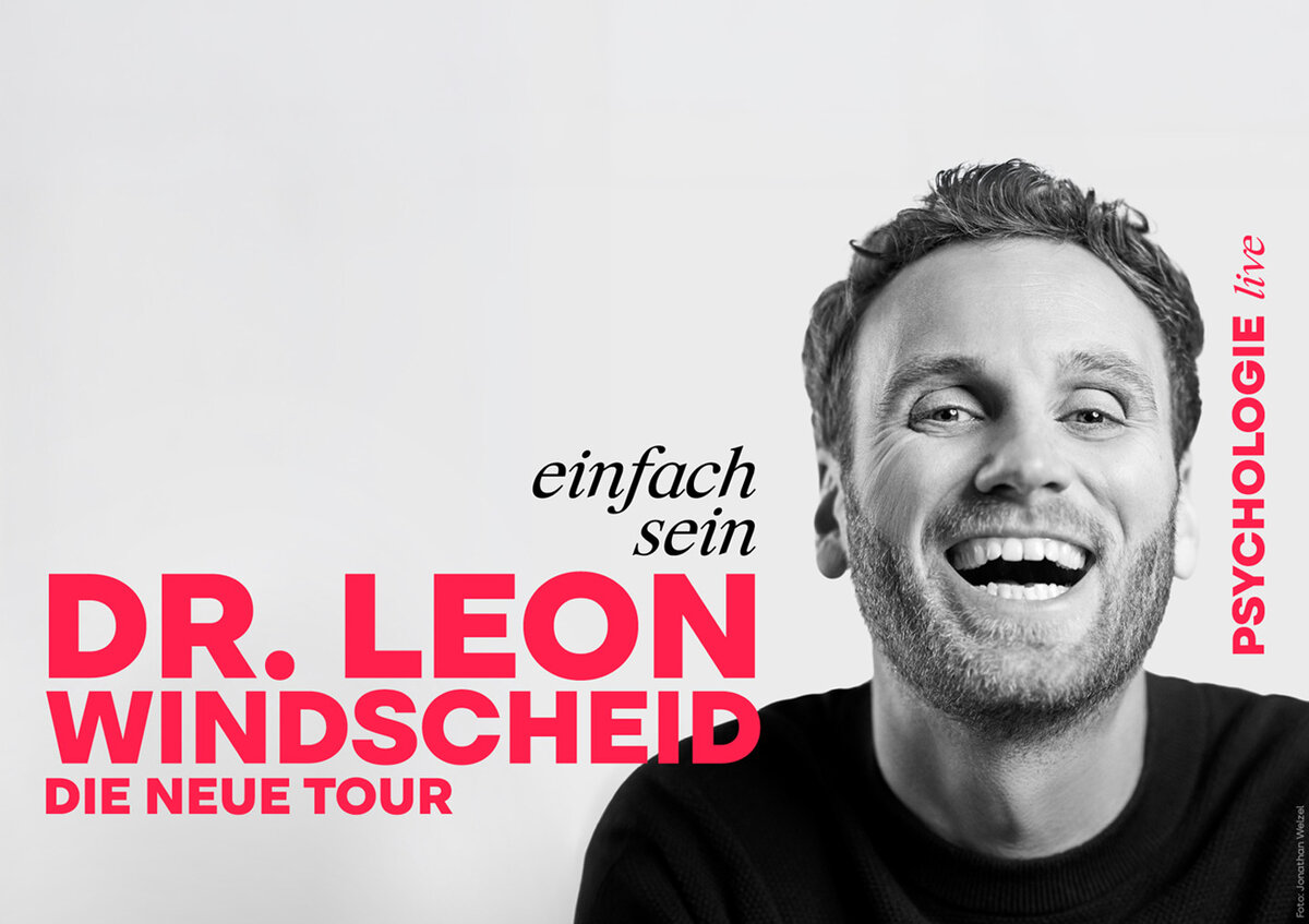 DR. LEON WINDSCHEID mit seinem neuen Programm in der Westfalenhalle Dortmund - Halle 2