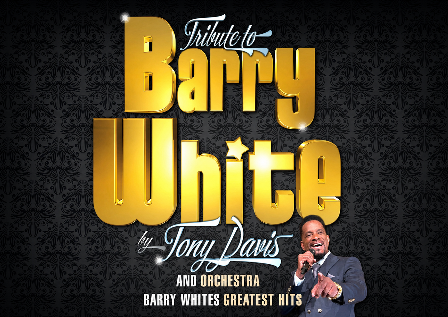 Die Barry White Tribute Show ist zu Gast in der Westfalenhalle / Halle 2.